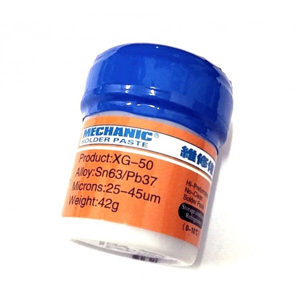 N98 bote de Estaño Liquido para Soldar MECHANIC XG-50, XG50 42g N98 bote de Estaño Liquido para Soldar MECHANIC XG-50, XG50 42g
