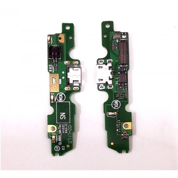 Placa de Carga con Microfono para Moto G5 XT1672 XT1676