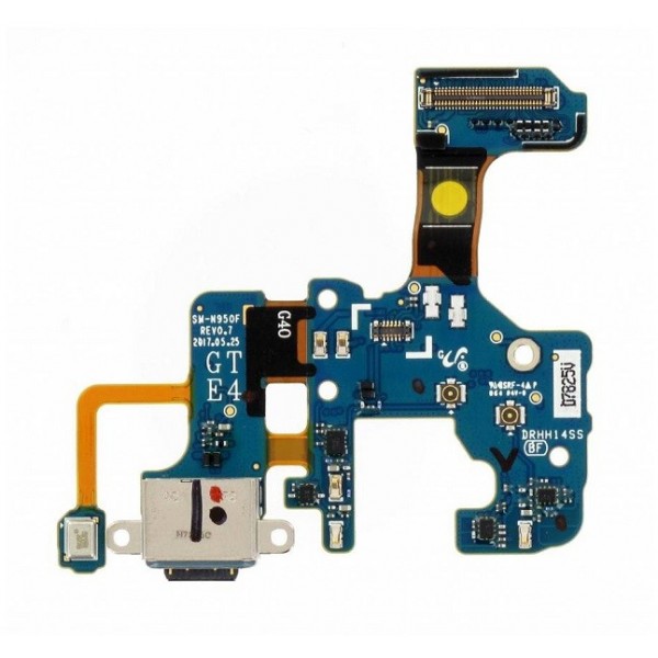 Placa auxiliar con conector de carga y micrófono interno para Samsung Galaxy Note 8 version N950U