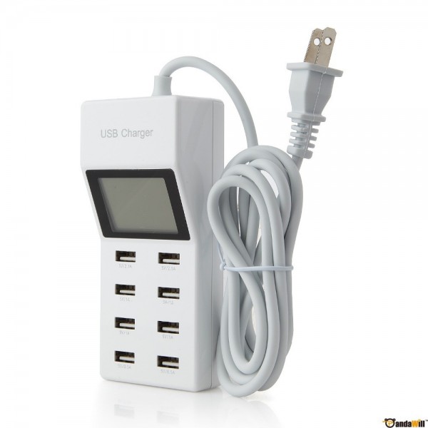 Cargador / Adaptador con 8 salida de Carga Doolike Multifuncional USB Adapter