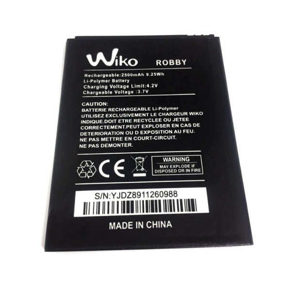 N294 Bateria para Wiko Robby de 2500mAh