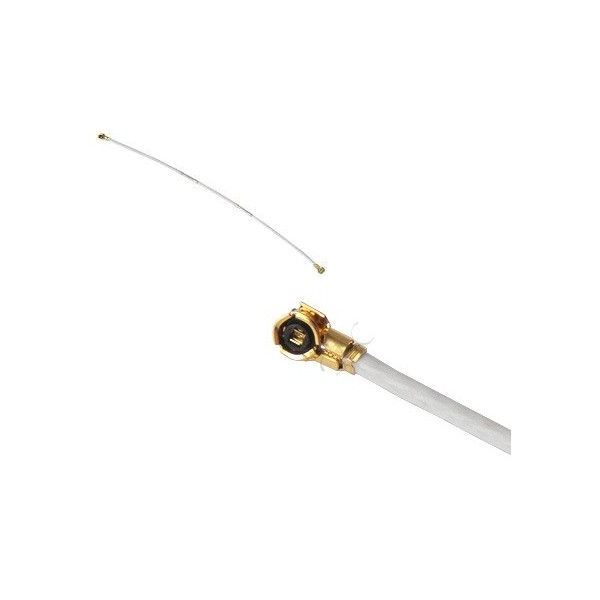 N43 Cable Coaxial de Antena de 91mm de color Blanco