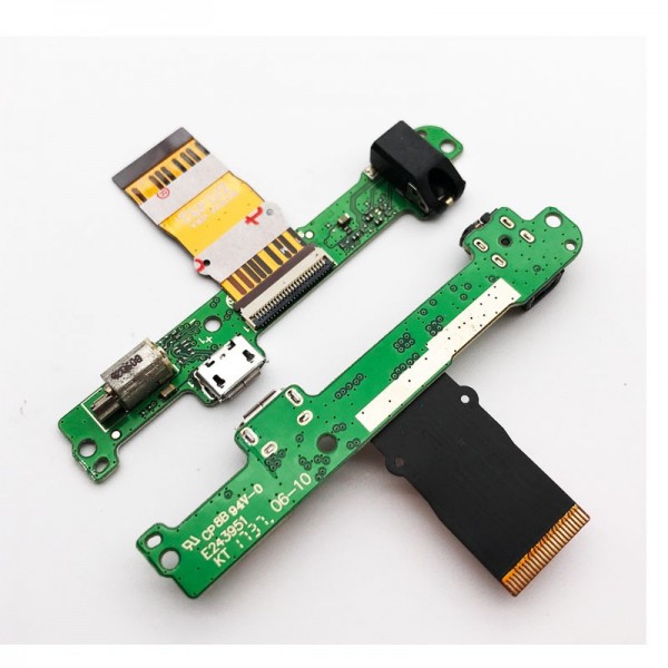 Flex de Carga con Microfono para Huawei MediaPad 10 Link 3G S10-201u color Verde