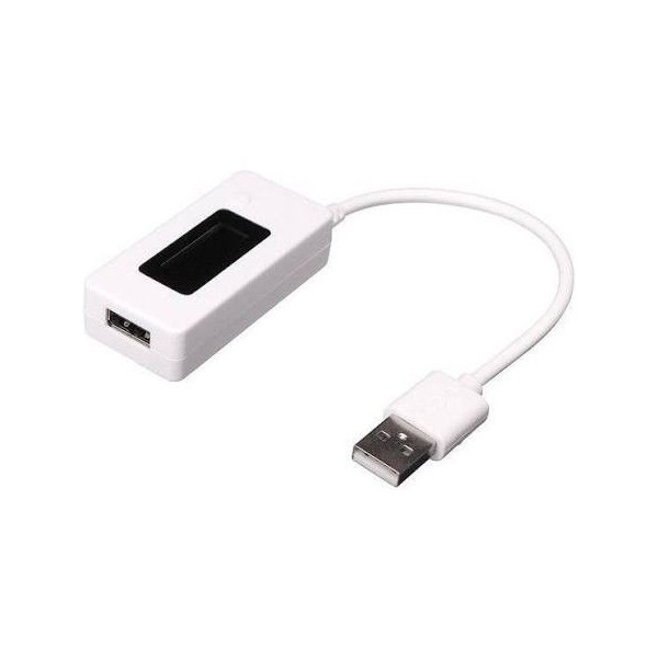 KCX-017 Probador de Corriente y Voltaje USB - BLANCO 165634001