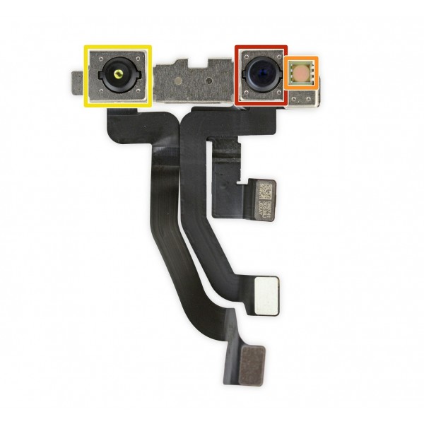Camara Frontal 7MP / Camara Infrarroja / proyector de puntos infrarrojo para iPhone X / iPhone 10