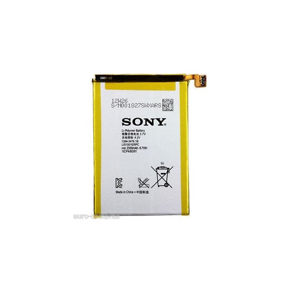 Bateria LIS1501ERPC para Sony Xperia ZL c6502 c6503 c6506 de 2300mAh