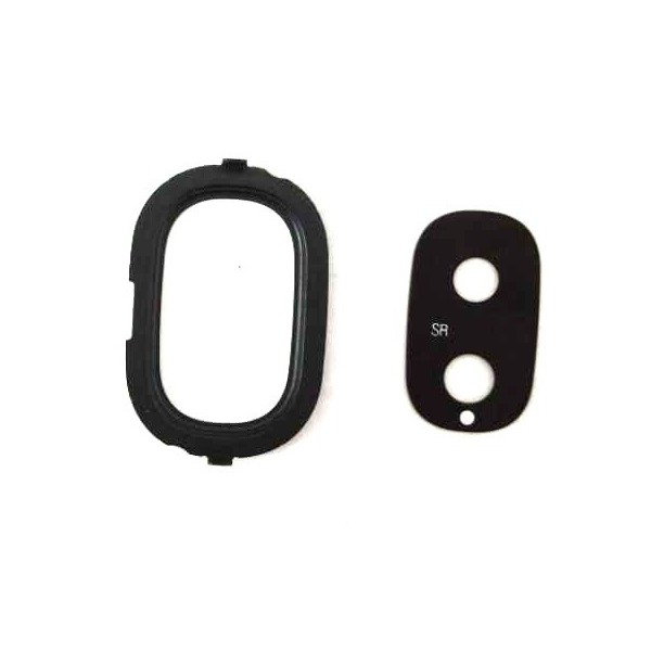 Lente Camara Completa Para SAMSUNG GALAXY J4 2018 ( NEGRO / ORO )