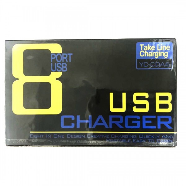 Adaptador De Corriente YC-CDA6 USB 2.0 5V Adaptador De Corriente YC-CDA6 USB 2.0 5V