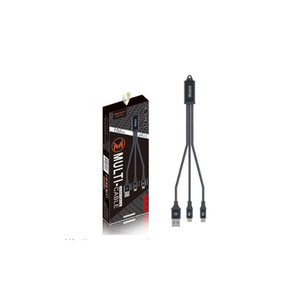 Cable De Datos 2 En 1 MicroUSB / Lightning De 15CM / SJX146 MIMACRO