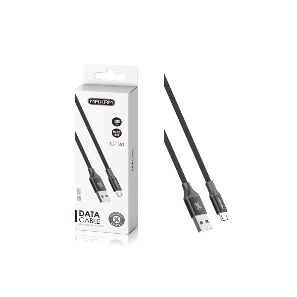 Cable Micro USB de 1 Metro 2A / SJ-1160 / MAXAM