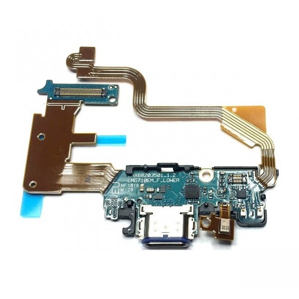 Placa Carga USB Tipo C / con micrófono Para LG G7 ThinQ, G710EM