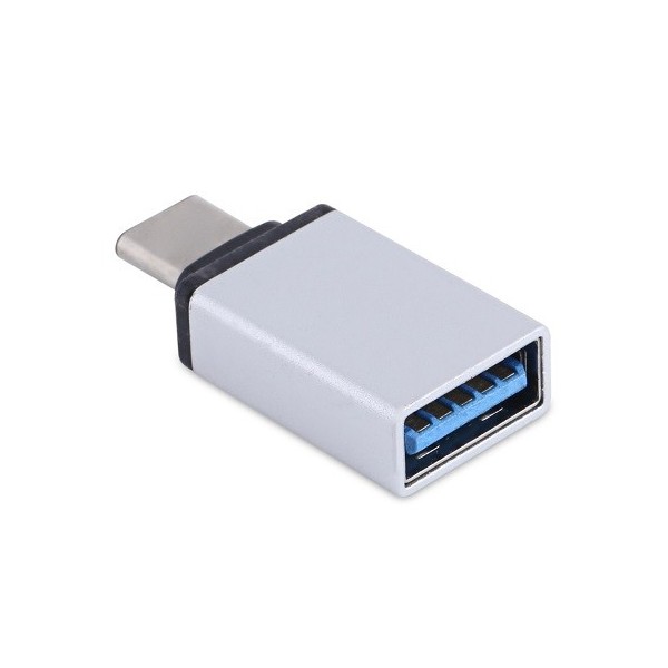 Convertidor / Adaptador OTG USB Hembra A Tipo C / ZH-2300 / MAXAM