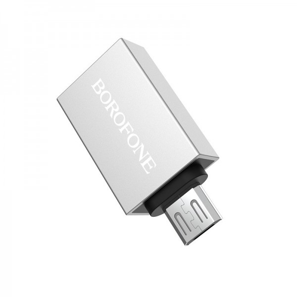 Convertidor / Adaptador OTG USB Hembra A Micro USB / ZH-1300 / MAXAM