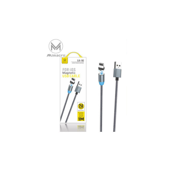 Cable de Datos Lightning Para iPhone Magnetico / SJX182 / MIMACRO