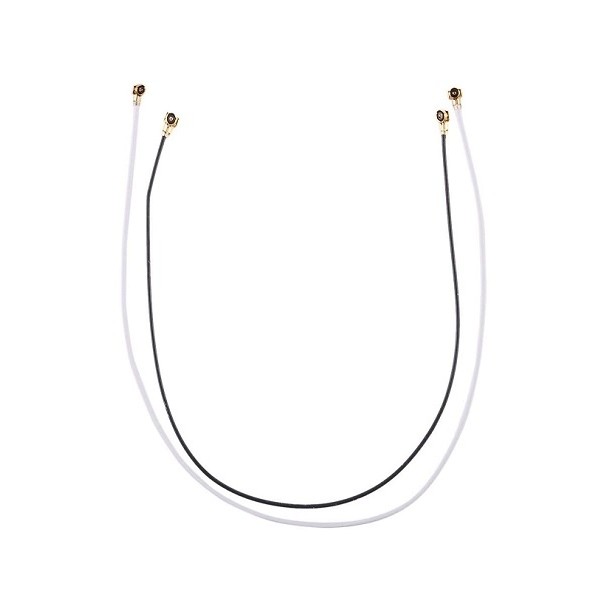 Cable Coaxial de Antena de Sony Xperia T2 Ultra de 105mm de color Plata Plateado