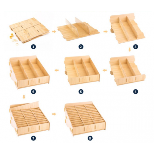 Caja de Ordenacion Para Moviles de 24 Casillas Caja de Ordenacion Para Moviles de 24 Casillas
