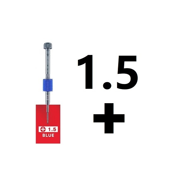 Destornillador de Gran Calidad Xuan Hou 36K / Punta CRUZ ✚1.5 Destornillador de Gran Calidad Xuan Hou 36K / Punta CRUZ ✚1.5