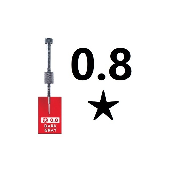 Destornillador De Gran Calidad Xuan Hou 36K / Punta Estrella ★0.8 Destornillador De Gran Calidad Xuan Hou 36K / Punta Estrella ★0.8