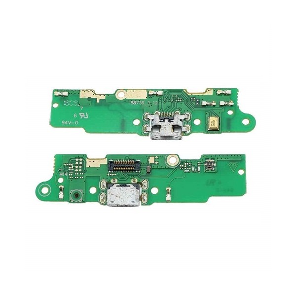 Placa De Conector De Carga Micro USB Con Micrófono Para Motrola E5 Play