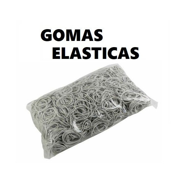 PAQUETE DE GOMAS ELASTICAS DE BUENA CALIDAD / 700 UNDADES APROXIMADAS