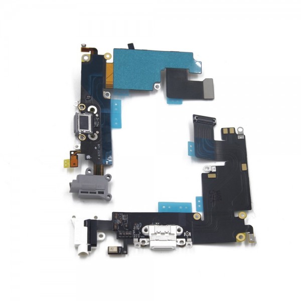 Circuíto Flex Conector De Carga Y Accesorios / Micrófonos Y Conector De Audio Para IPHONE 6G PLUS / IPHONE 6 PLUS 5.5