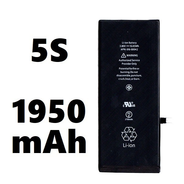 Bateria para iPhone 5S de 1950mAh / Con Capacidad Aumentada
