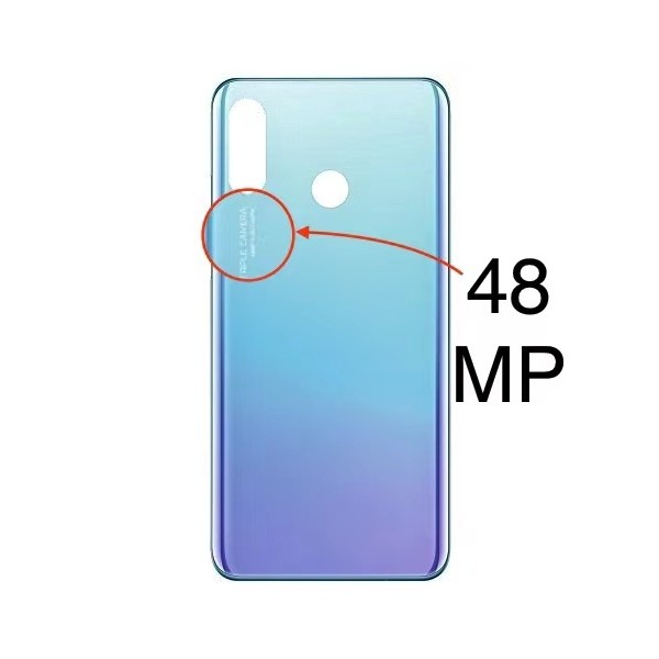 Tapa Trasera Para Huawei P30 Lite Color Azul Cielo