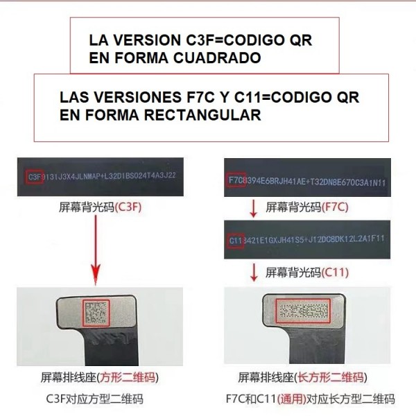 Pantalla Completa Para iPhone XR - VESION 4 DIGITOS