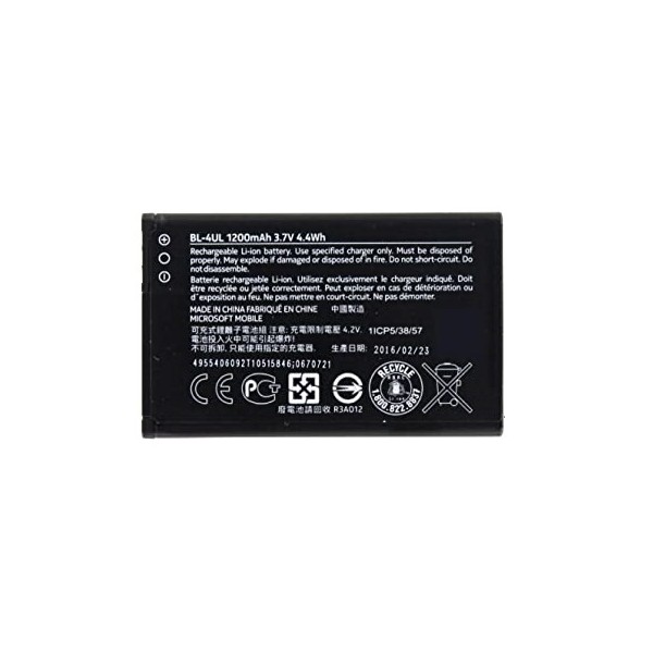 N304.1 Batería BL-4UL Para Nokia Lumia 225 / 330 / RM-1172 / RM-1011 de 1200mAh