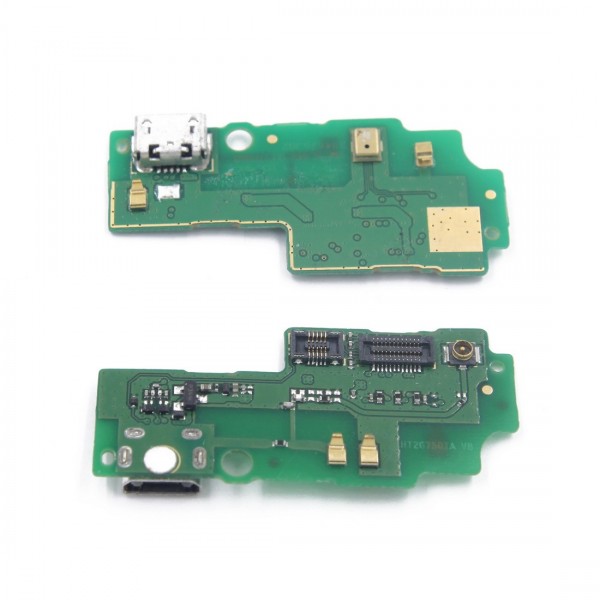 Placa Flex Conector carga MicroUSB para Huawei Honor 3X /...