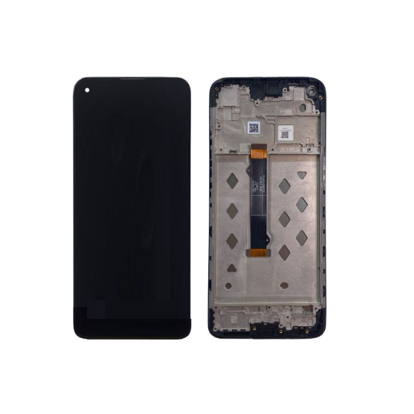 N61 Pantalla Completa Original Con Marco Service Pack para Motorola Moto G9 Power