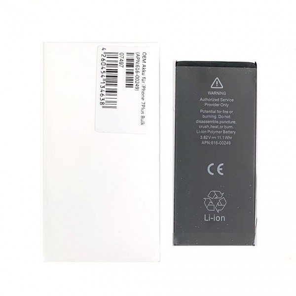 Bateria para Apple iPhone 7G Plus (chip original) de (APN: 616-00249) 3 meses de garantía