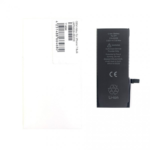 Bateria Para Apple IPhone 7G (Chip Original) De (APN: 616-00259) 3 Meses De Garantía