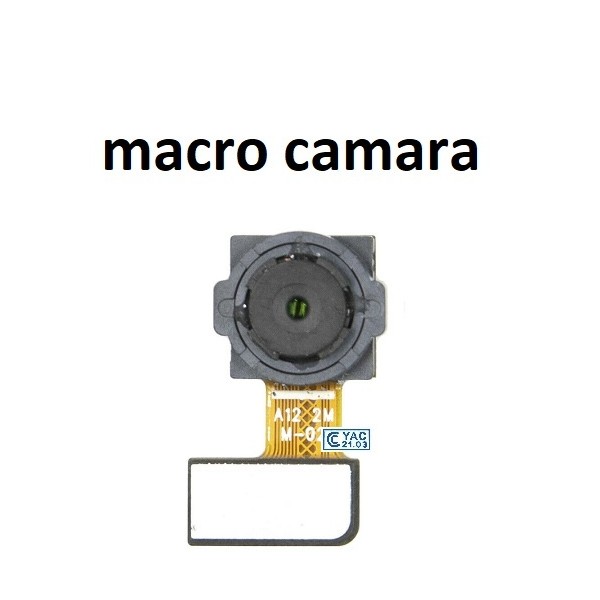 N84 Camara Trasera Macro Para Samsung Galaxy A12 / A125 / A12 2021 / A127