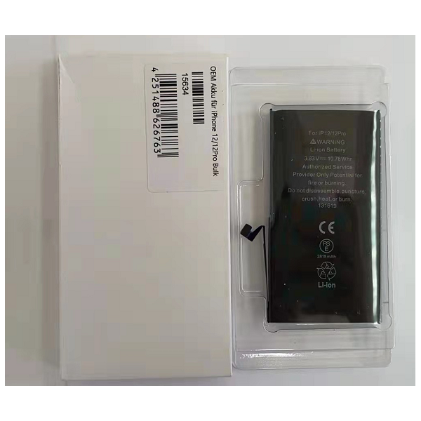Bateria Para Apple IPhone 12 / 12 Pro (Chip Original) De (APN: ) 3 Meses De Garantía