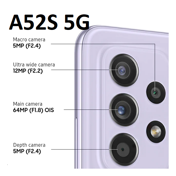 Camara Trasera Macro Para Samsung Galaxy A52S 5G / A528 2