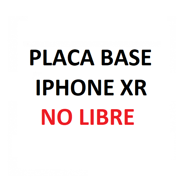 Placa Base iPhone Xr Para Piezas