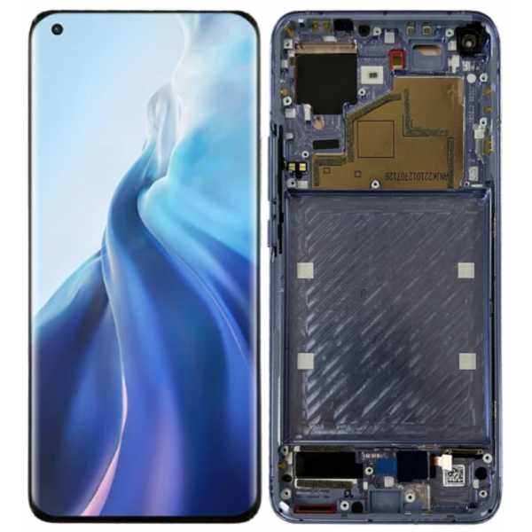 Pantalla Completa Original Con Marco Para Xiaomi Mi 11 5G*negro*