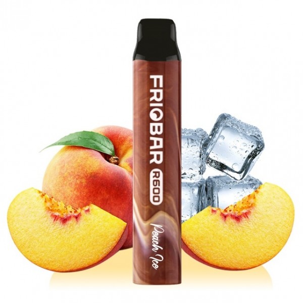 Cigarrillo Electronico Desechable / Vaper Friobar R600 - Sabor MELOCOTON HELADO