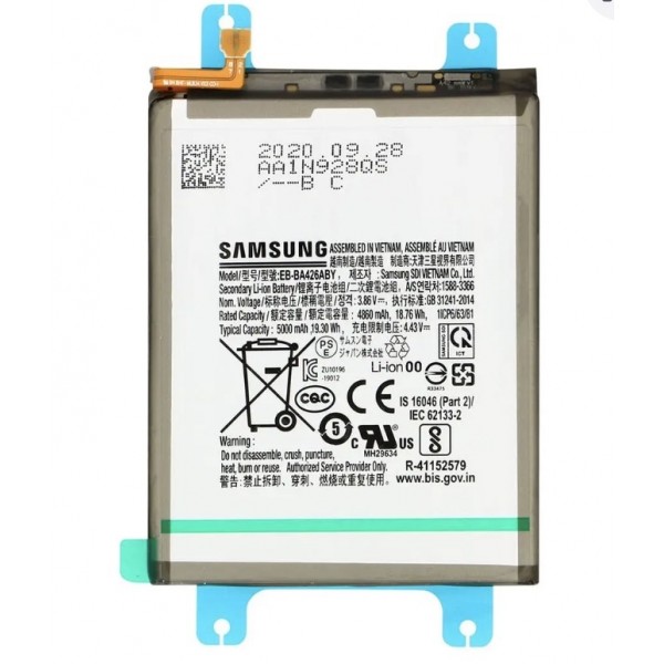 N424 Bateria EB-BA426ABY Nueva Original Con Pegatina Para Samsung Galaxy A42 5G / A32 5G / A72 5G / A22 5G De 5000mAh