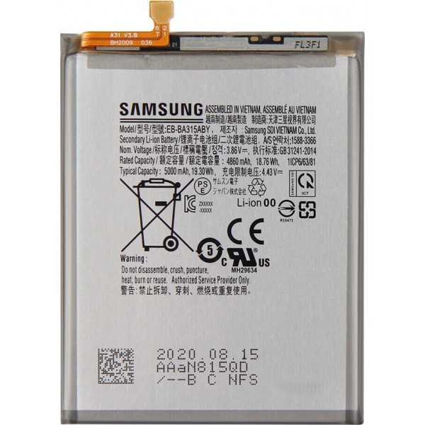 Bateria BA315ABY Nueva Original Con Pegatina Para Samsung Galaxy A31 / A22 / A32