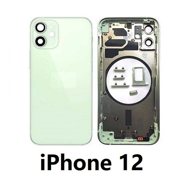 Chasis De Pantalla / Tapa Con Marco Para IPhone 12 (VERDE)