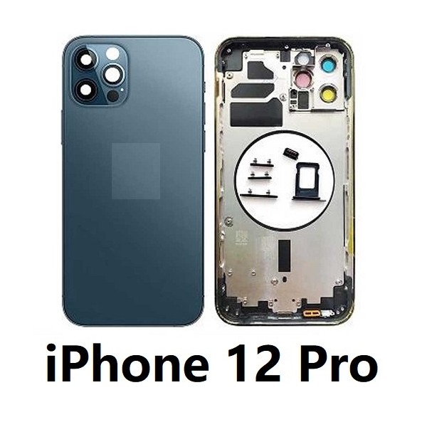 Chasis De Pantalla / Tapa Con Marco Para IPhone 12 Pro (AZUL)