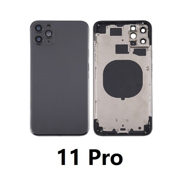 Chasis De Pantalla / Tapa Con Marco Para IPhone 11 Pro (NEGRO)