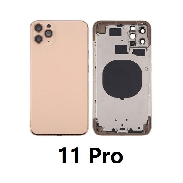 Chasis De Pantalla / Tapa Con Marco Para IPhone 11 Pro (ORO)