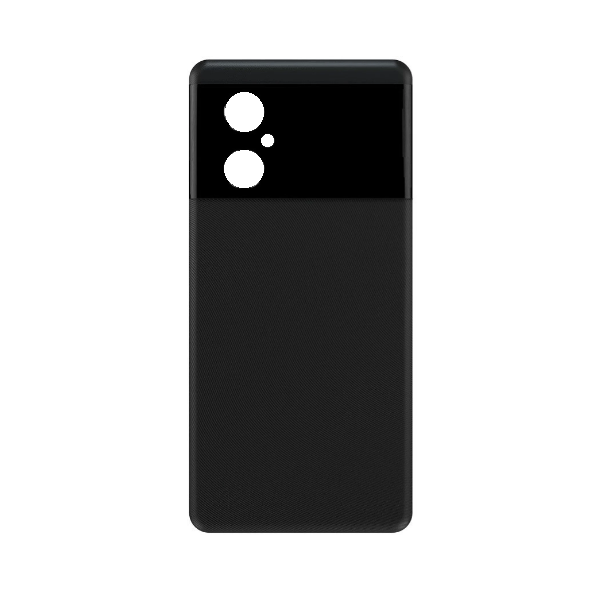 T151 Tapa Trasera Para Xiaomi Pocophone M4 5G / Poco M4 5G (NEGRO)