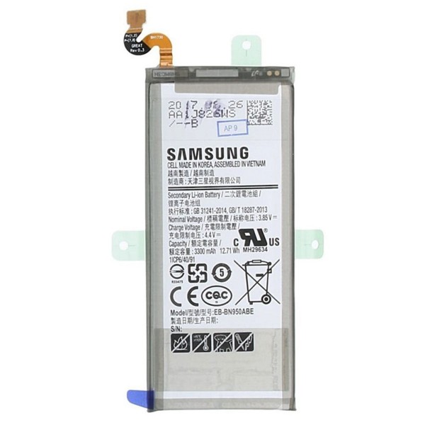 Batería EB-BN950ABE para Samsung Galaxy Note 8 N950F de 3300mAh