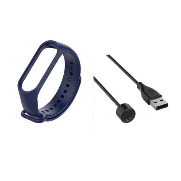 oferta- N164 correa mas cargador original para xiaomi mi band 5 y 6