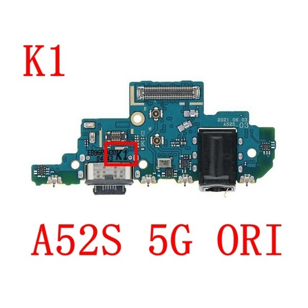 Placa de Carga Tipo C / Microfono Para Samsung Galaxy A52S 5G / A528 ORIGINAL