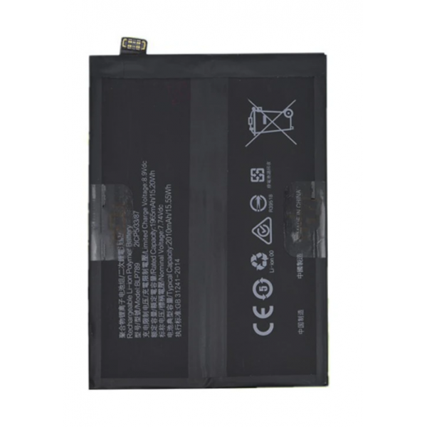 n340 Batería BLP789 para Oppo reno 4 / Reno4 5G, CPH2091 - 4000 mAh/ 7.74V / 15.55WH / Li-ion